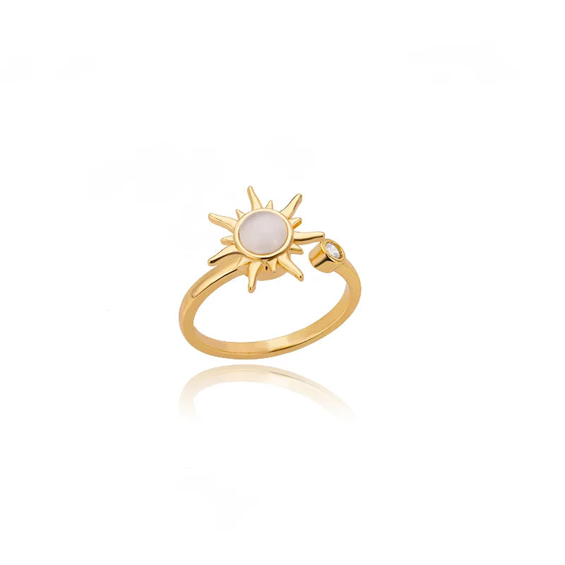 Stone Sun Ring