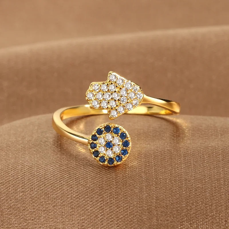 Evil Eye Guardian Ring