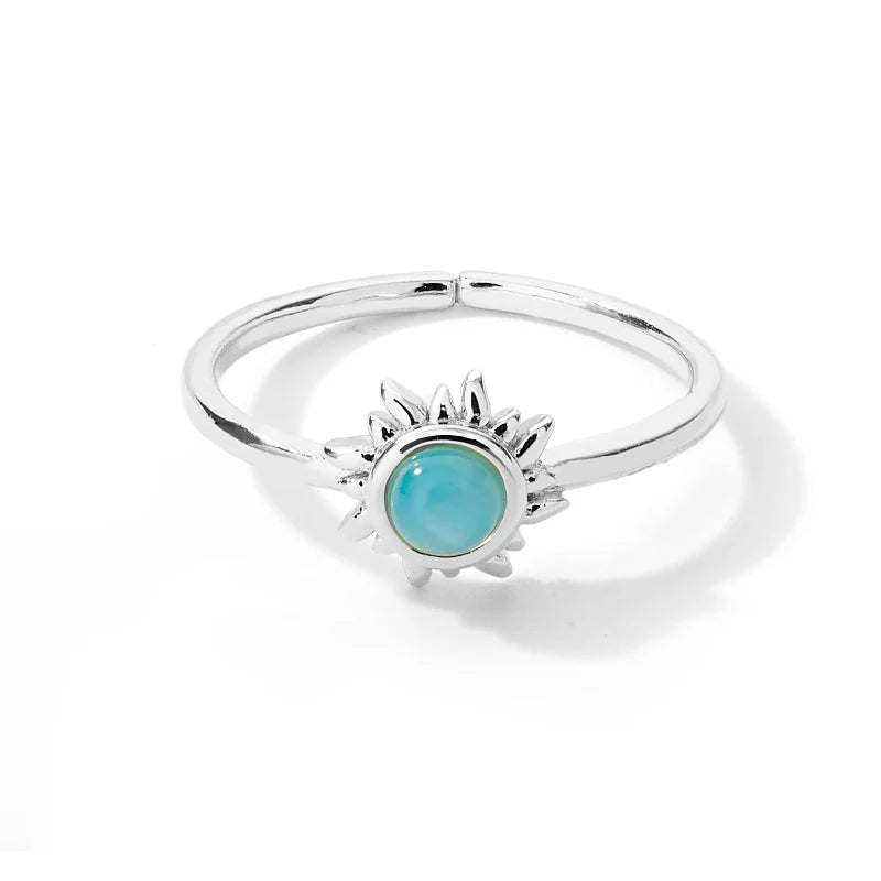 Stone Sun Ring