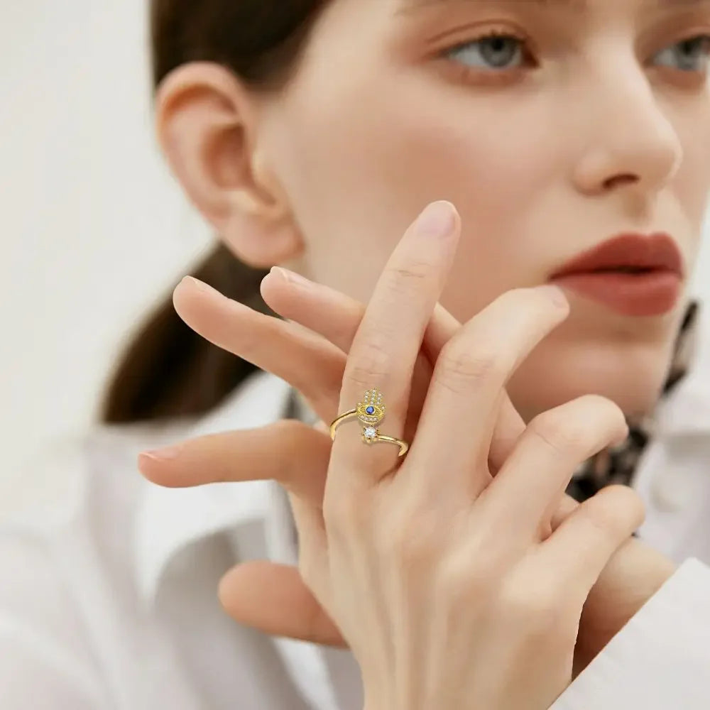 Evil Eye Guardian Ring